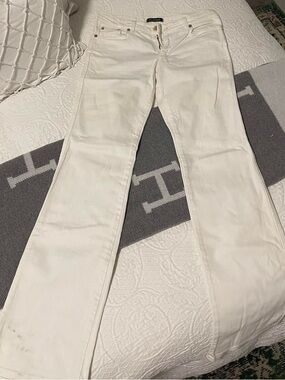 Roberto Cavalli White Flare Jeans